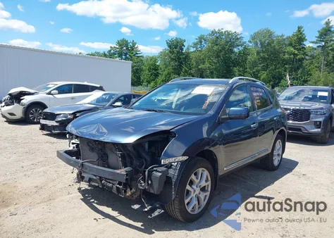 2013 Nissan Rogue Sv W/Sl Pkg из США, поврежденный, VIN JN8AS5MV1DW133018